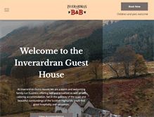 Tablet Screenshot of inverardran.co.uk